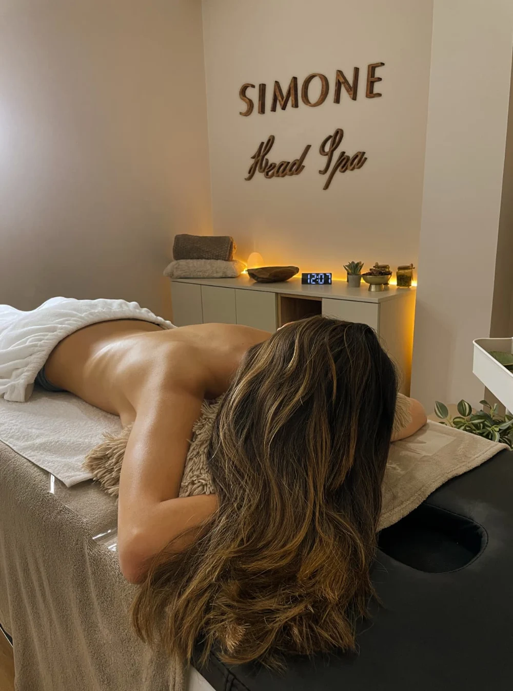 Imagen proporcionada por Simone Head Spa para Simone Back & Head Spa.